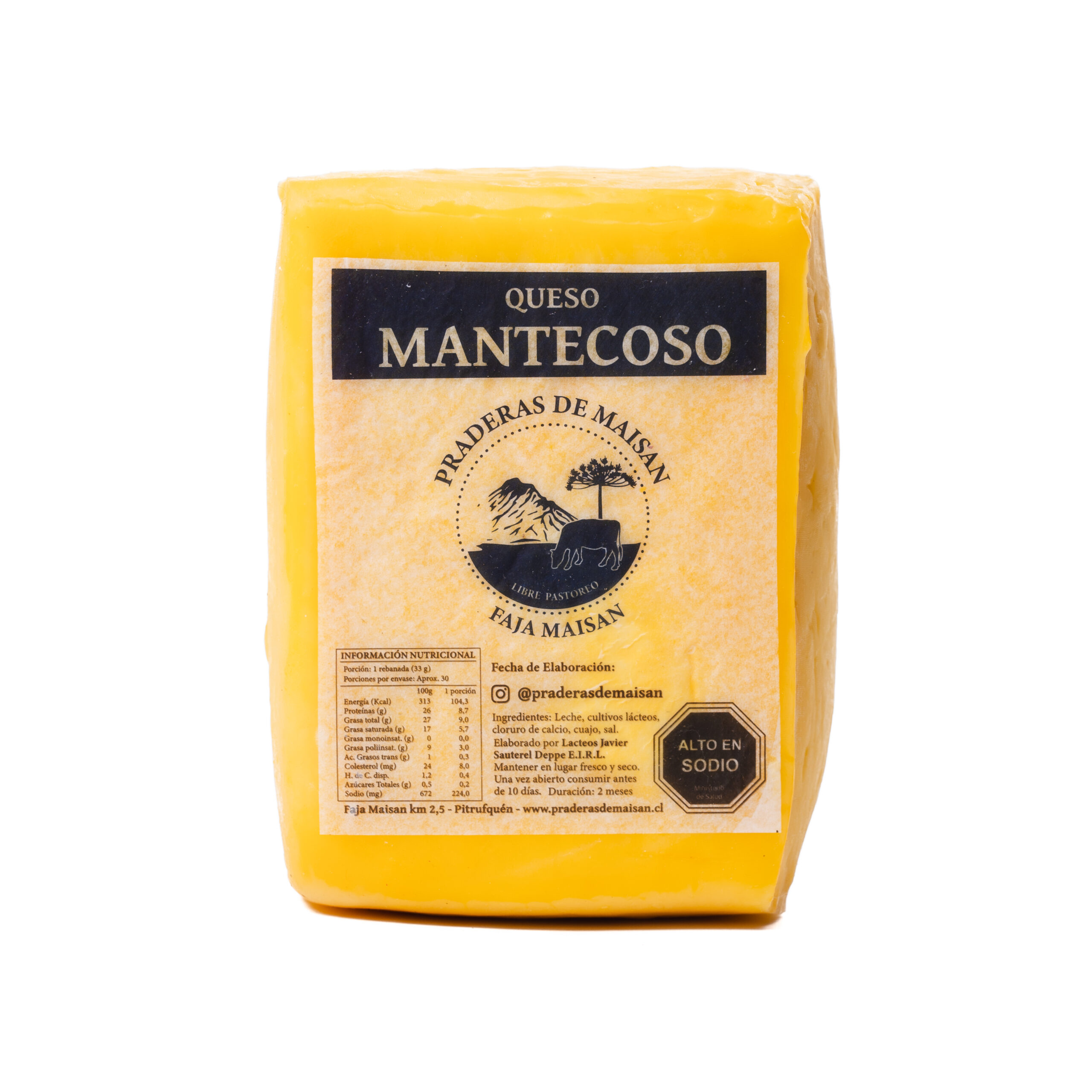 Queso Mantecoso por mayor 10 unidades de 1 kg aprox IVA incluido